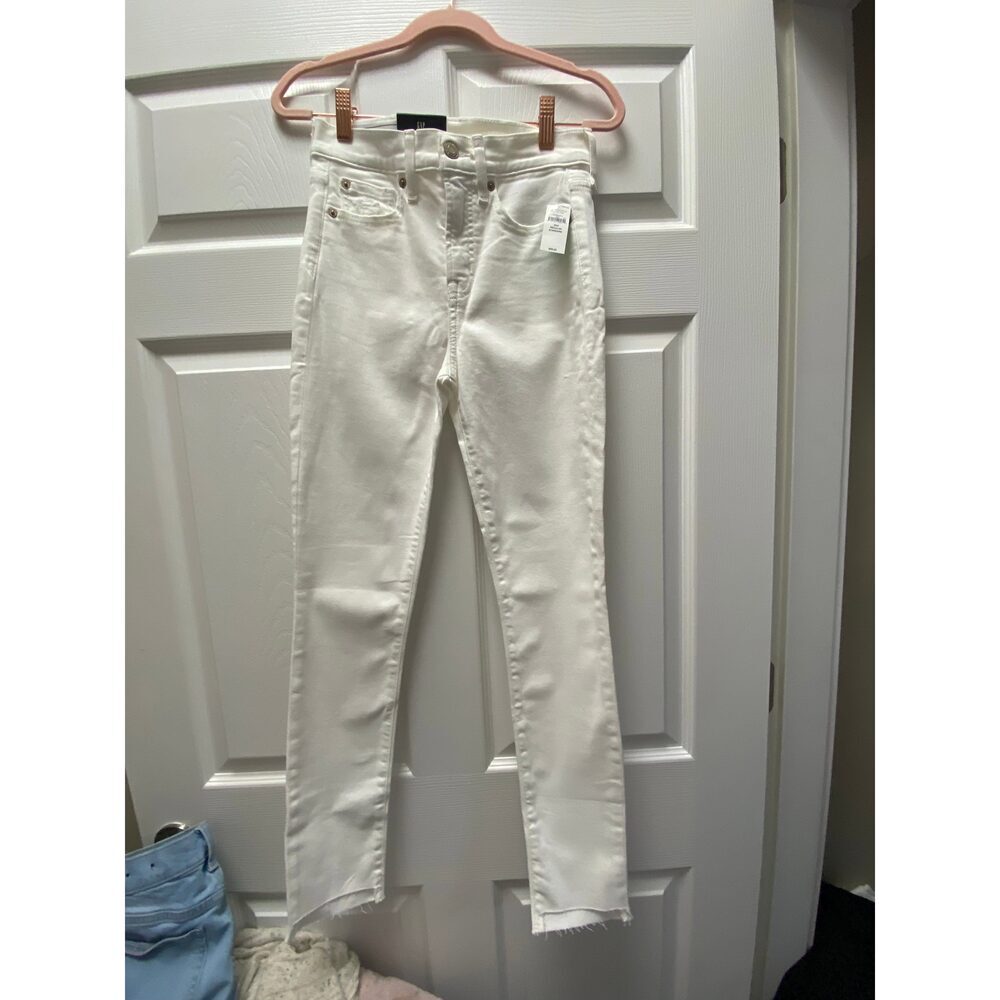White Gap Jeans Sz 25 NWT​